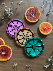 "Citrus Slices!" Mini Trinket Trays