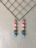 "Multicolor + Drops" Earrings