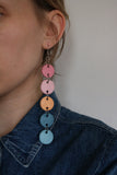 "Multicolor + Drops" Earrings