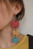 "Technicolor + Drops" Earrings