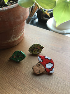 "Amongst the Moss!" Pin Trio