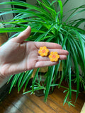 "Orange Outlook!" Stud Earrings