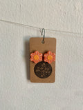 "Peachy Pop!" Stud Earrings