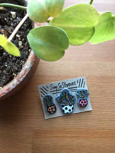 "Polka Dot Plants!" Pin Set