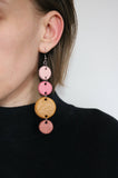 "Sherbet + Clouds" Earrings