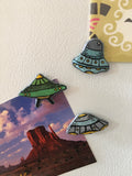 "UFO Trio!" Magnet Trio